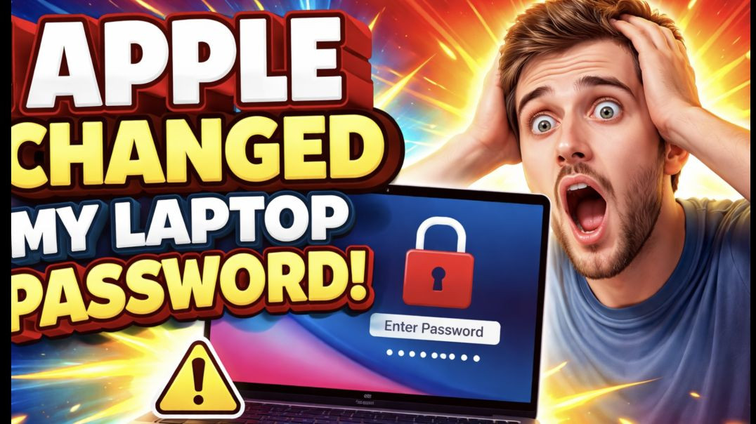 Apple Changed My Laptop Password!